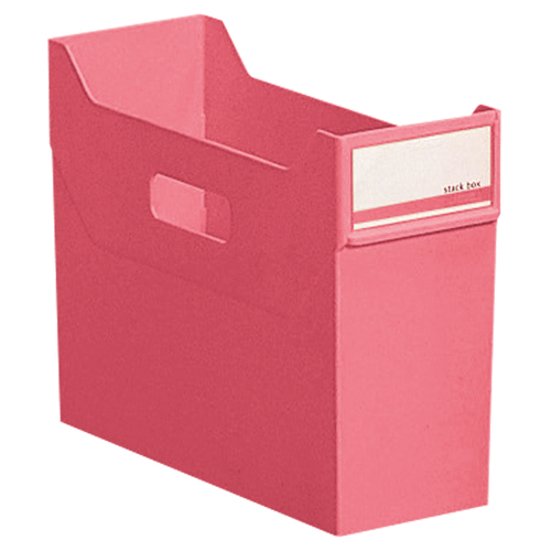 ﾘｸｴｽﾄ ｽﾀｯｸﾎﾞｯｸｽ A4ﾖｺ 背幅117mm 赤 1個画像