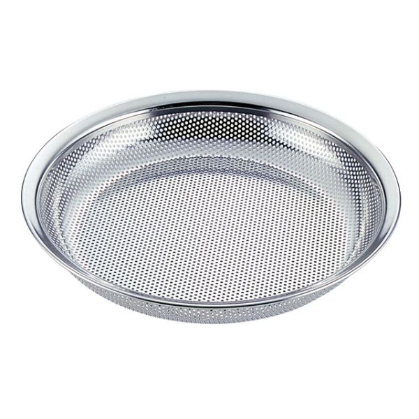 ザル UK HACCP パンチング盆ザルボール18cm YUKIWA画像