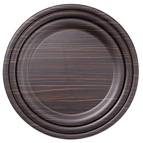 配膳備品 ノンスリップ アルボルトレー ブラック ABT-24BK トーダイ画像