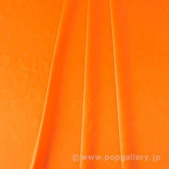 防炎サテン生地 オレンジ（2M）画像