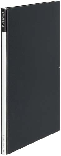 ガバットファイルハイグレードＡ４縦黒１０冊画像