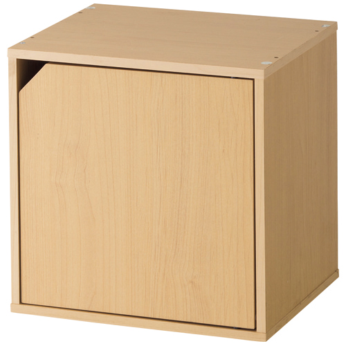 ｷｭｰﾌﾞﾎﾞｯｸｽ 扉付 幅345×奥行295×高さ345mm ﾅﾁｭﾗﾙ 1台画像