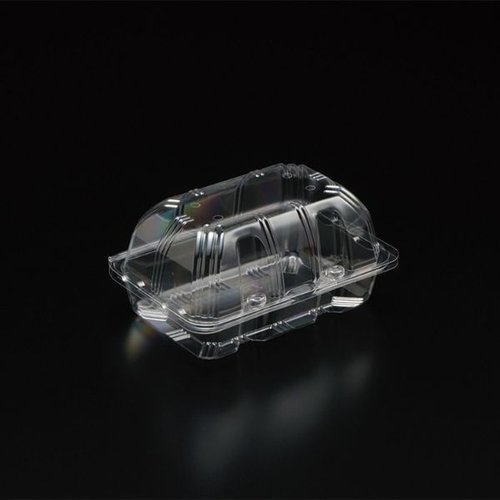 フルーツ容器 ユニコン BF7B35-H 透明 スミ [ケース販売]