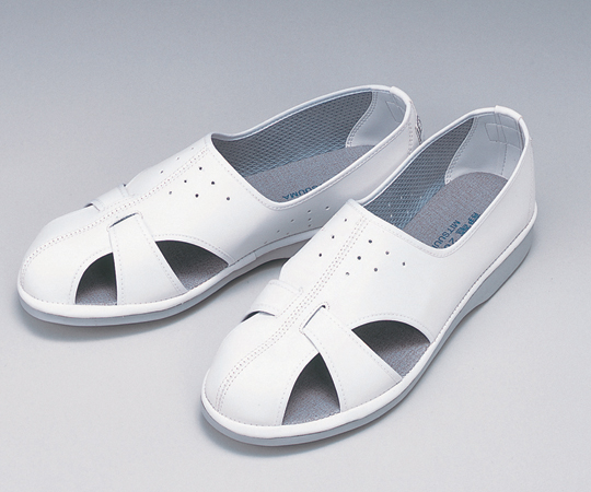 静電シューズ　エレクリヤー(R)　白　S画像