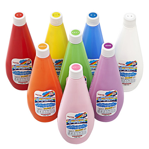 ゆびえのぐ 8色ｾｯﾄ 650g/本 1ｾｯﾄ