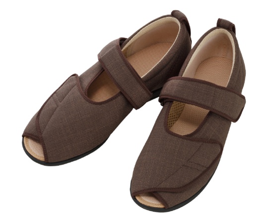 オープンマジックⅢ 3E 片足 右のみ 茶 4L画像