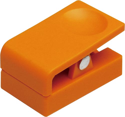 プラマグネットクリップ　橙