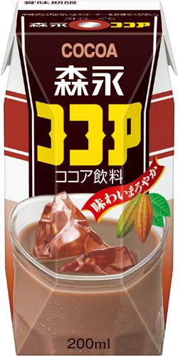 森永ココアプリズマパック　２００ｍｌ　２４本画像
