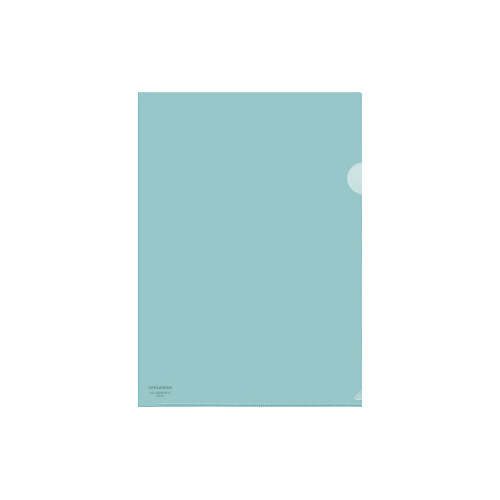 クリヤーホルダー　Ａ４　緑　１０枚画像