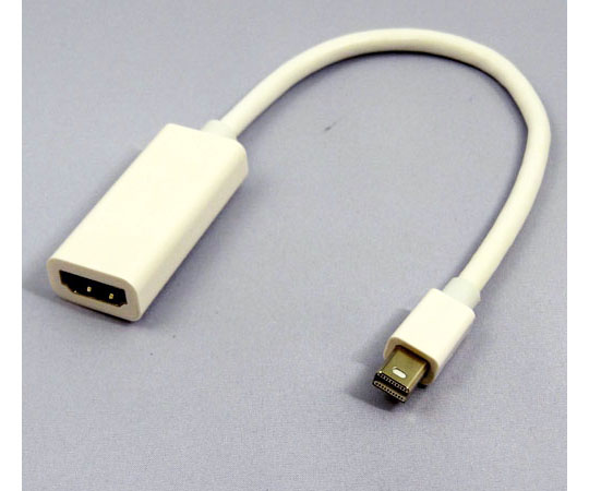 ミニディスプレイポート-HDMI変換ケーブル（白）画像