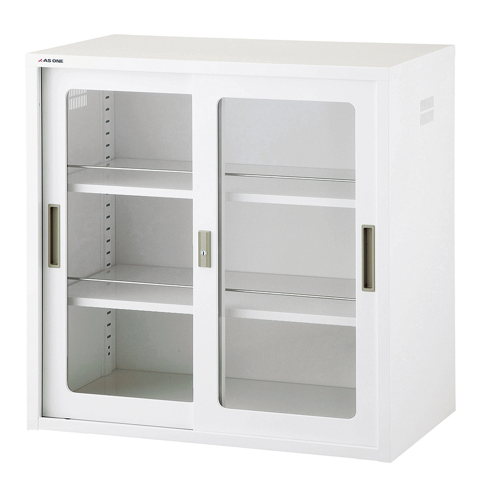 耐薬引違保管庫　ガラス戸画像