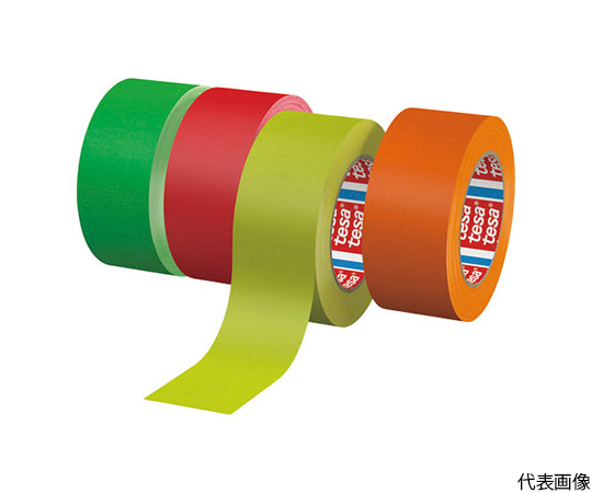補修用布テープ　蛍光グリーン　50mmx25m画像