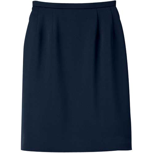 ストレッチタイトスカートレギュラー丈ネイビー９号画像