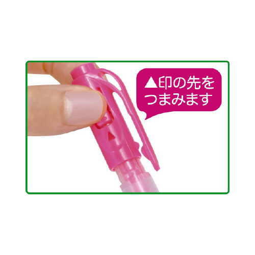蛍光オプテックス2EZ　5色セットX3 鮮やかな色合いのペンが並ぶ状態で、各色のキャップが異なる方向を向いている。