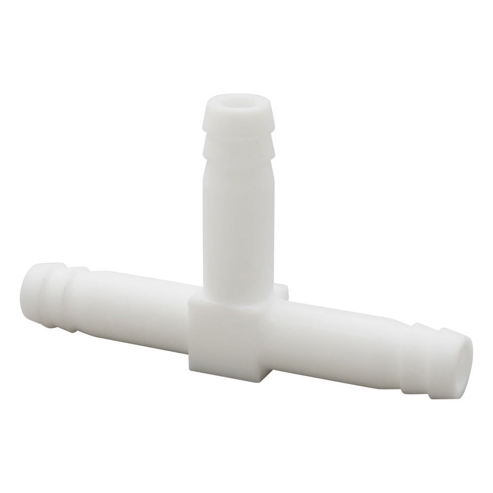 PTFEチューブコネクター（耐熱・耐薬品） T型 接続口外径9mm画像