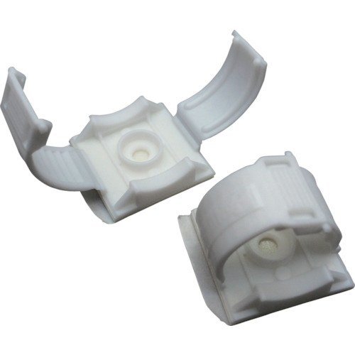 固定具 ｸﾘﾝﾁｬｰ M3ねじ止め 白 1ﾊﾟｯｸ(100個)画像