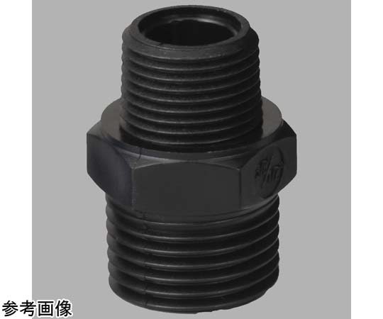 TEFEN PP ネジ継手 異径ニップル R1/2×R3/8画像