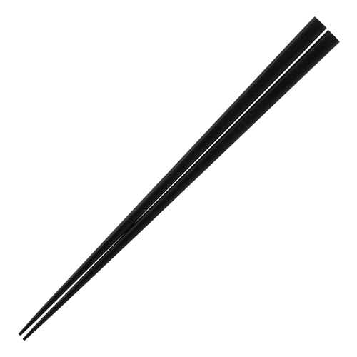箸 23cm 天然木 木製 墨樹画像
