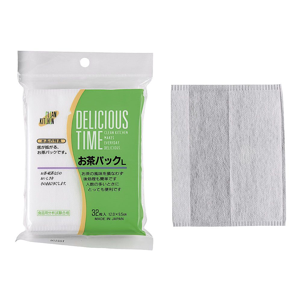 デリシャスタイム お茶パック L(32枚入)画像