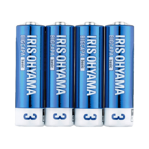 アルカリ乾電池　単３形　４本パック画像