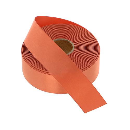 星野 リボン ラスターサテン 40mm幅×45m巻 322143 アプリコット 1巻画像