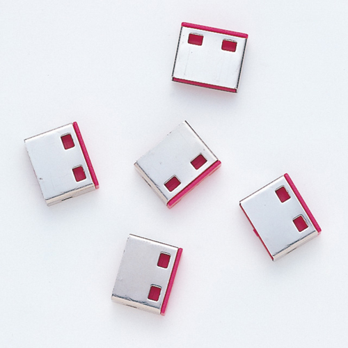 SL-46-R用取付け部品 ﾚｯﾄﾞ 1ﾊﾟｯｸ(5個)