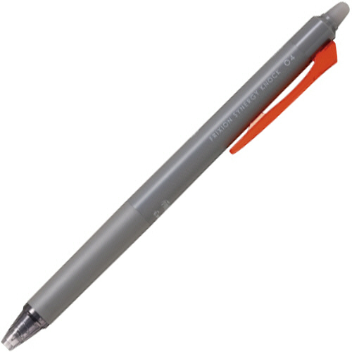 ゲルインキボールペン　フリクションシナジーノック04　超極細0.4mm　レッド　1本画像