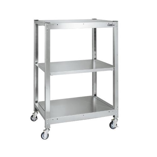 ステンレスラック（移動式・ＳＵＳ４３０）　ＳＬＮ－９０３３ＲＳＵ４