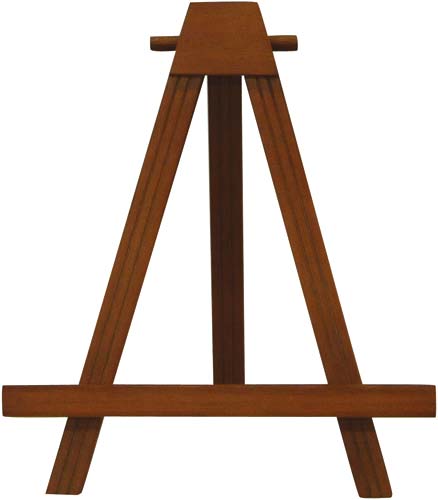 額縁用イーゼル　ブラウン　Ｓ画像