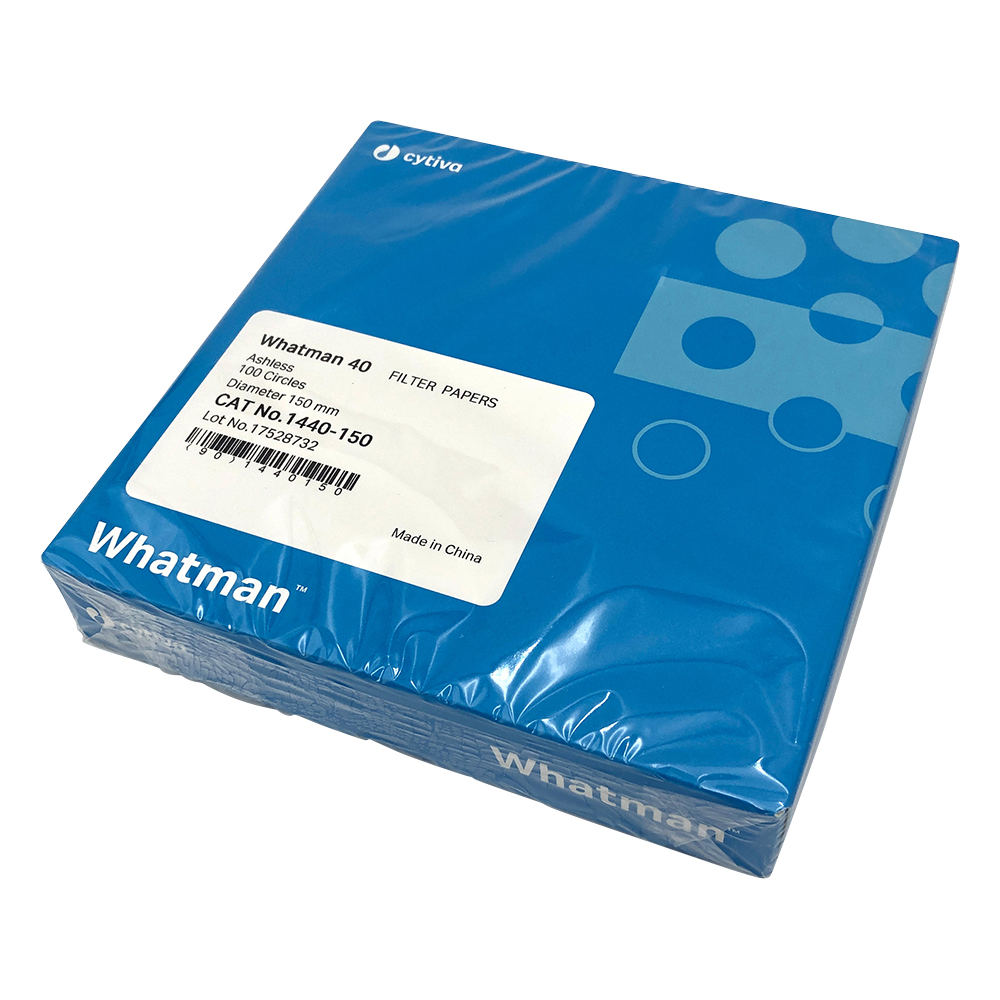 定量濾紙　円形No.40　15.0cm　100枚入画像