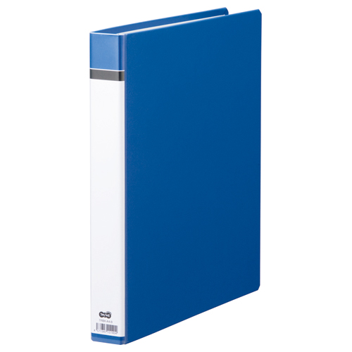 30穴ﾊﾞｲﾝﾀﾞｰ(貼り表紙) A4ﾀﾃ 100枚収容 背幅42mm 青 1ｾｯﾄ(10冊)画像