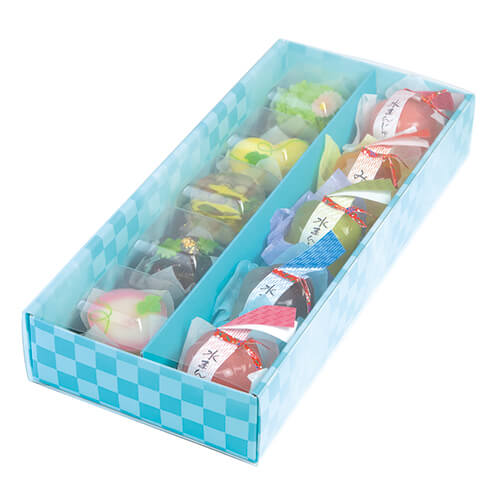 和生スリーブ１０ヶ　ブルー画像