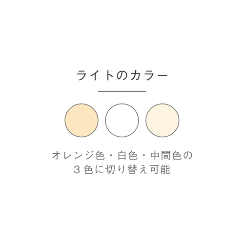 テーブルライト　クラルテLEDランタン　ライン シンプルなデザインのランタンが点灯している様子