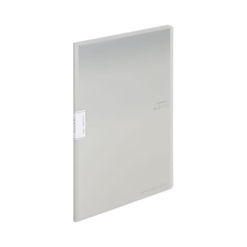 クリヤーブックモッテＡ４縦　１０Ｐ　グレー画像