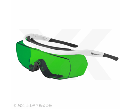レーザー光用遮光保護めがね（アジアンフィットモデル）　810-1100nm/OD7,　850-1080nm/OD8