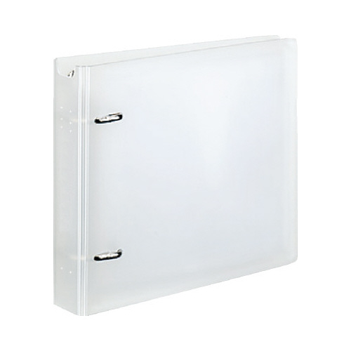 ＣＤ／ＤＶＤファイル　２２枚収納　クリア画像