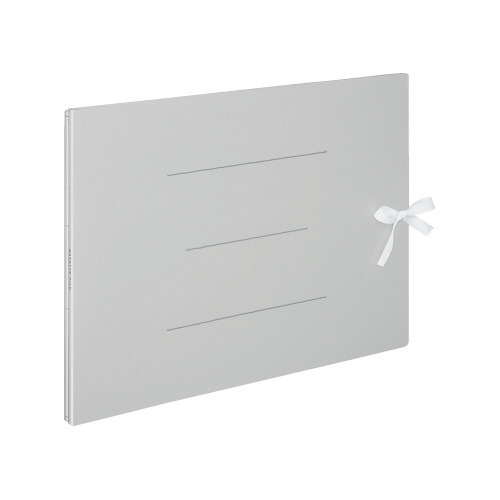 ガバットファイル（紙製）　Ａ３横　灰画像