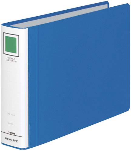 チューブエコツインＲ青Ｂ５横背幅５５ｍｍ１２冊以上画像