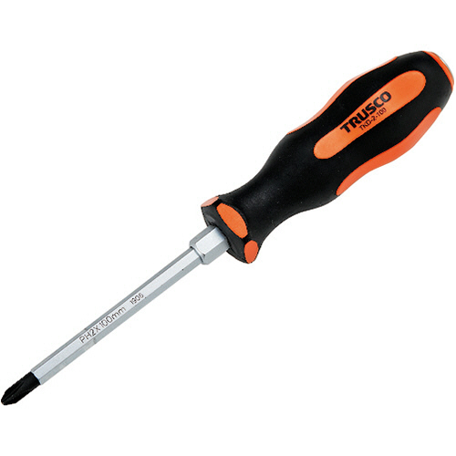 貫通ﾄﾞﾗｲﾊﾞｰ(ﾏｸﾞﾈｯﾄ入) (+NO.2×100mm) 1本画像