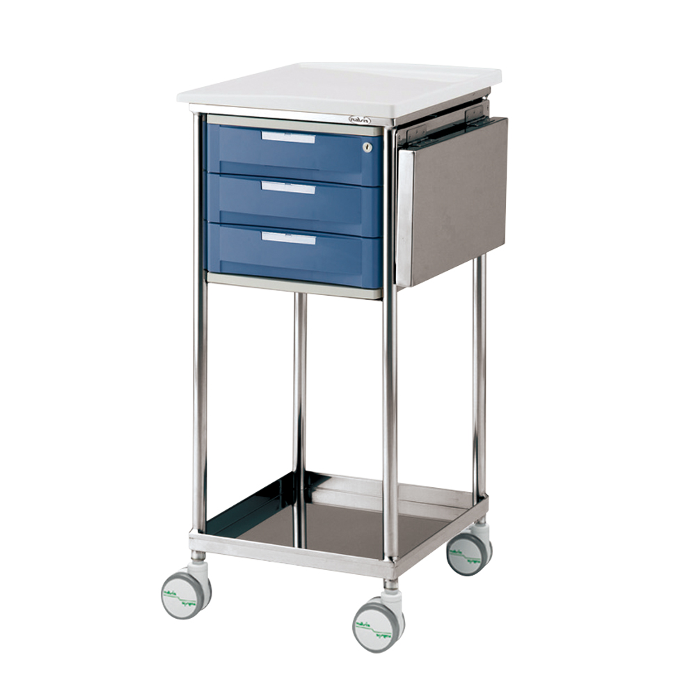 ナビスメイト・トレイワゴン　補助天板付き画像