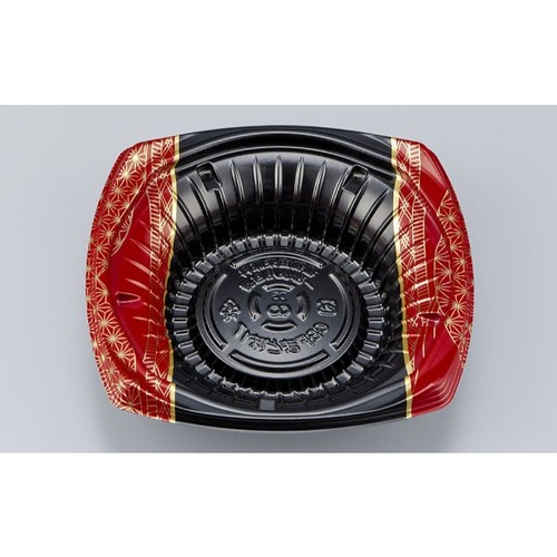 シーピー化成 どんぶり容器 CBFまど味17 いづつ赤 本体画像