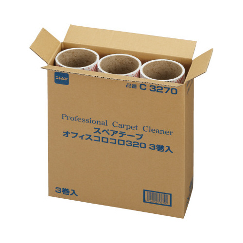 オフィスコロコロ　スペアテープ３２０ｍｍ　３巻×３画像