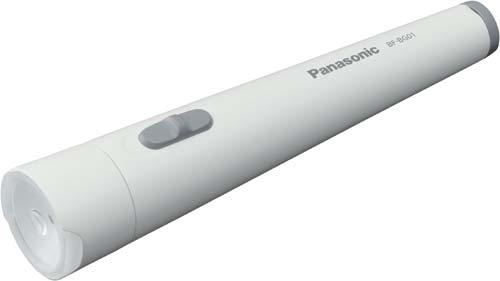 懐中電灯　ＬＥＤ　エボルタ乾電池付×５画像