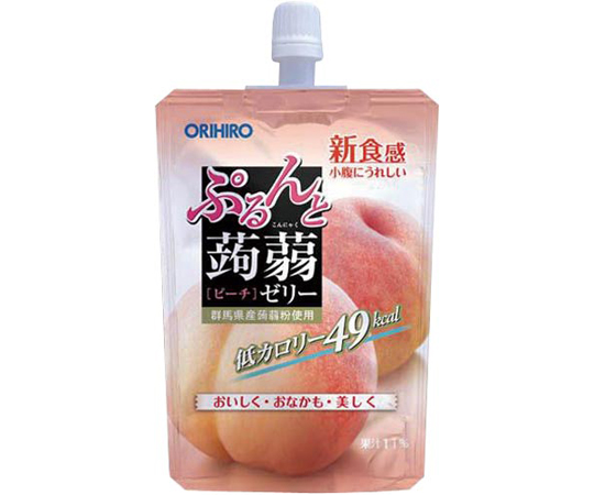 ぷるんと蒟蒻ゼリースタンディング　ピーチ