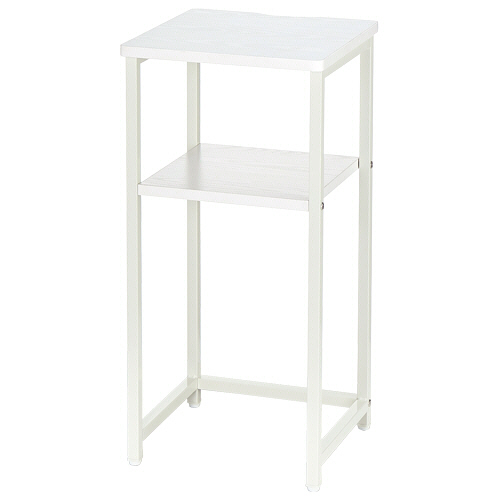 受付台 幅350×奥行350×高さ725mm 木目ﾎﾜｲﾄ/ｱｲﾎﾞﾘｰ 1台