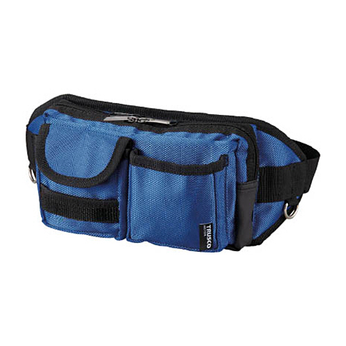 ｳｴｽﾄﾎﾟｰﾁ 2ﾎﾟｹｯﾄ ﾌﾞﾙｰ 1個画像