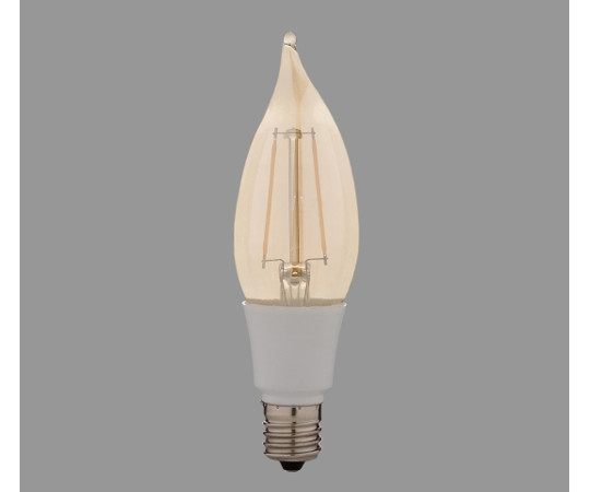 LEDフィラメント電球　レトロ球　E17　25形相当　シャンデリア画像