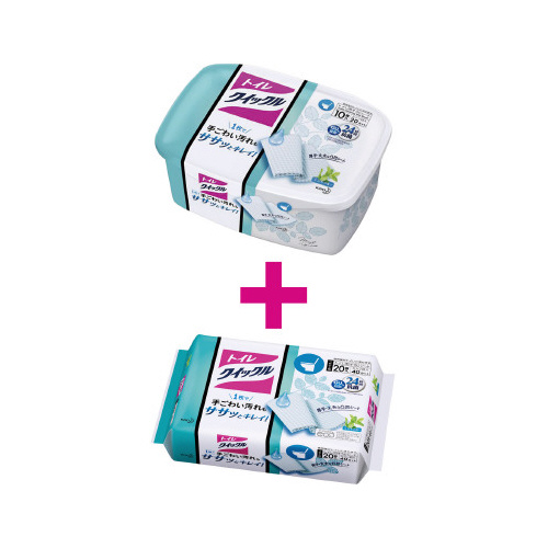 トイレクイックル　本体＋詰替セット