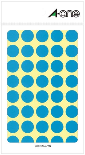 カラーラベル　丸型　１５ｍｍ径　空画像