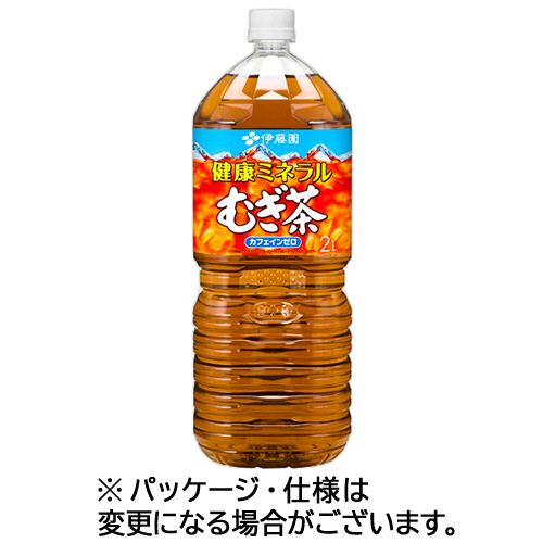 健康ﾐﾈﾗﾙむぎ茶 2L ﾍﾟｯﾄﾎﾞﾄﾙ 1ｾｯﾄ(12本:6本×2ｹｰｽ)画像